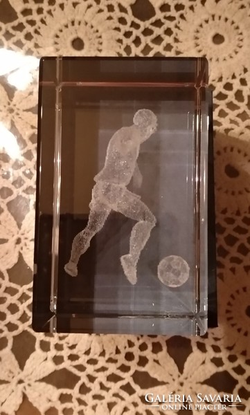 Laser engraved football player from the collection, recommend!