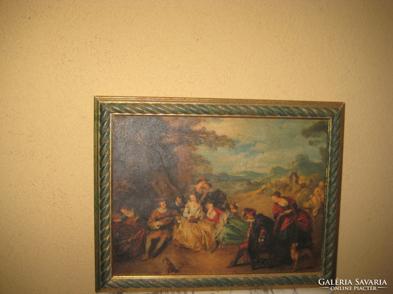 A nice copy of the mural, but it can still be an ornament to the apartment with a frame of 41 x 31 cm and 47 x 37 cm