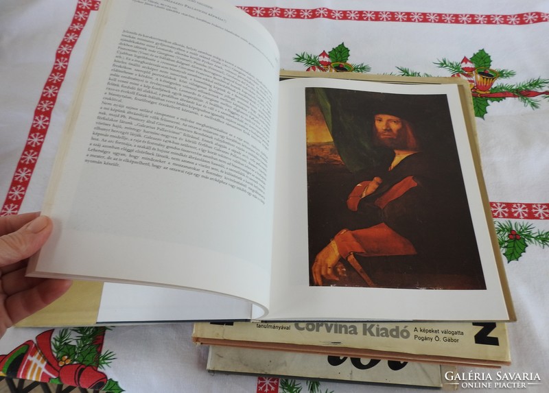 Festészeti könyvek _ Olasz reneszánsz portrék - Magyar festészet a XX. században - Tot