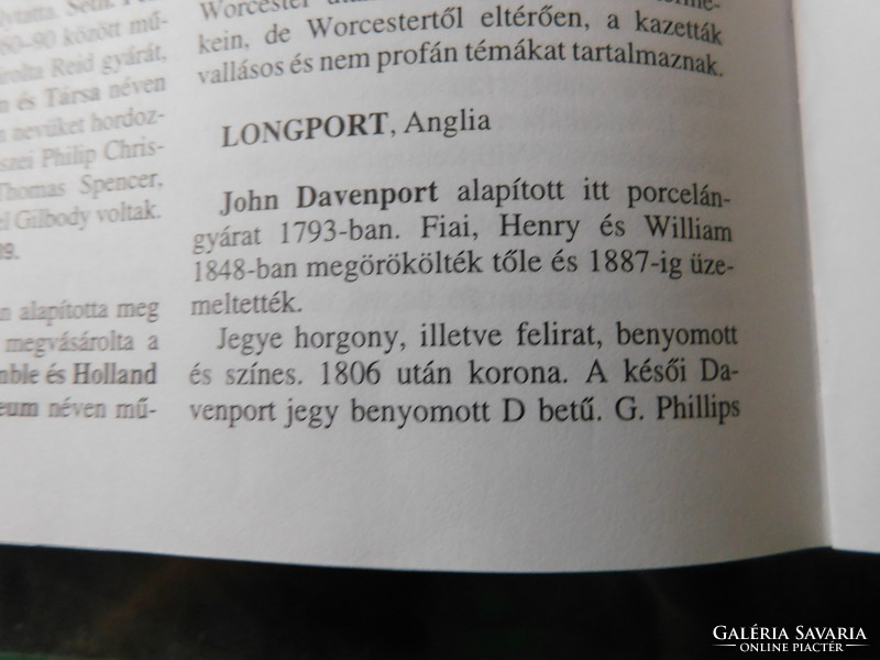 Longport , Davenport  angol Imari mintás  kínáló tál  1820 as évek