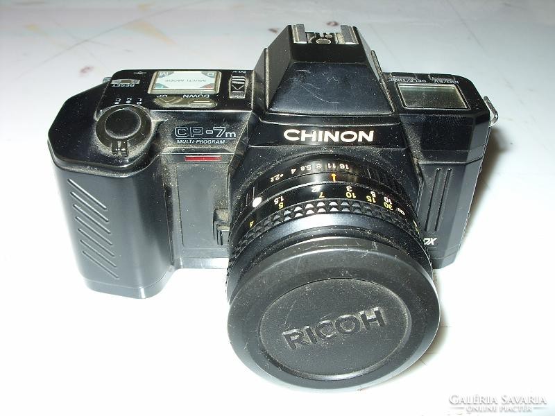 CHINON CP-7m tükörreflexes fényképezőgép szett