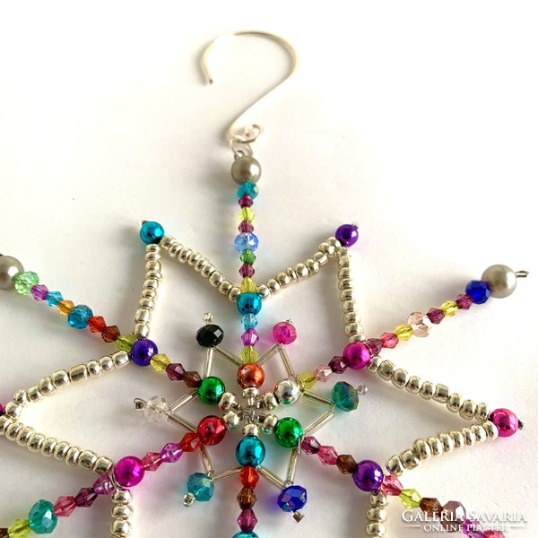 Pearl star christmas tree decoration pearl christmas tree ornament handicraft product