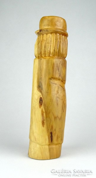 1C626 Bodor Ernő : Juhász fafaragás 21.5 cm