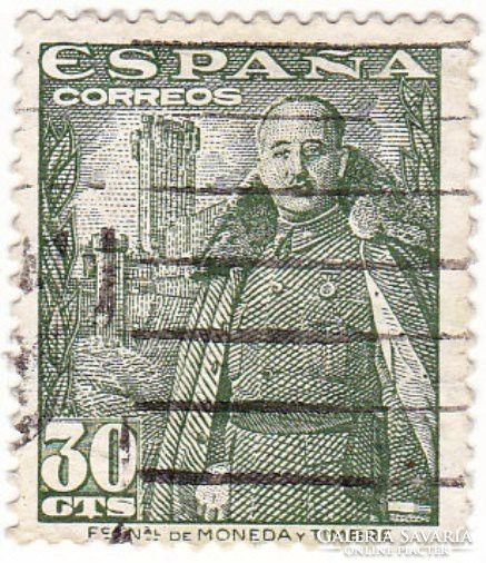 Spanyolország forgalmi bélyeg 1954