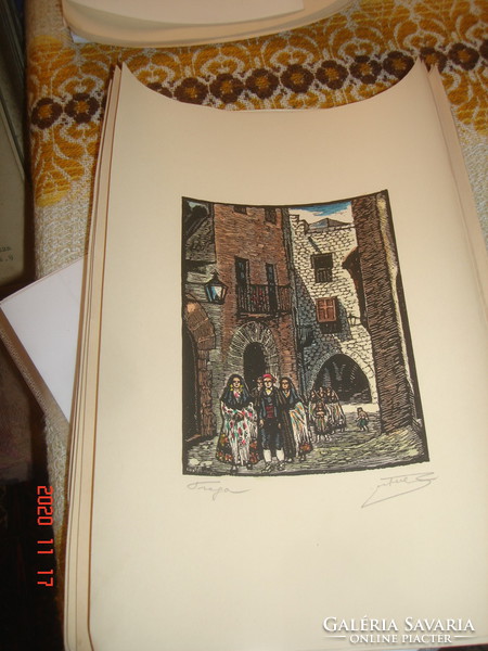 Juan castello marti lithography/10 pieces/