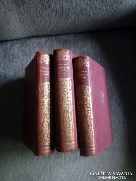 John Galsworthy: A Forsyte Saga I-III. kötet