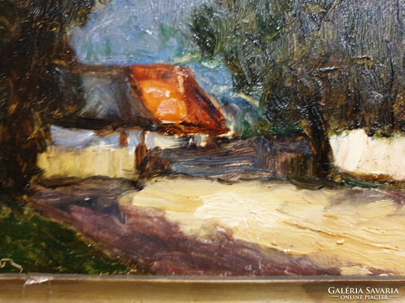 Papp Gábor (festő, 1872–1931) UTCARÉSZLET-