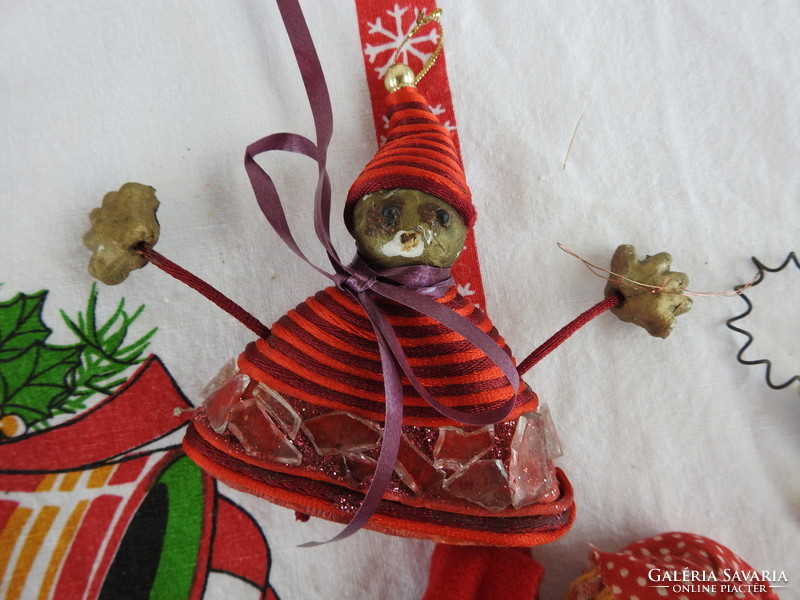 Karácsonyi dísz kollekció 30: figurális darabok  _  karácsonyfadísz gyűjteményből