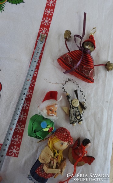 Karácsonyi dísz kollekció 30: figurális darabok  _  karácsonyfadísz gyűjteményből