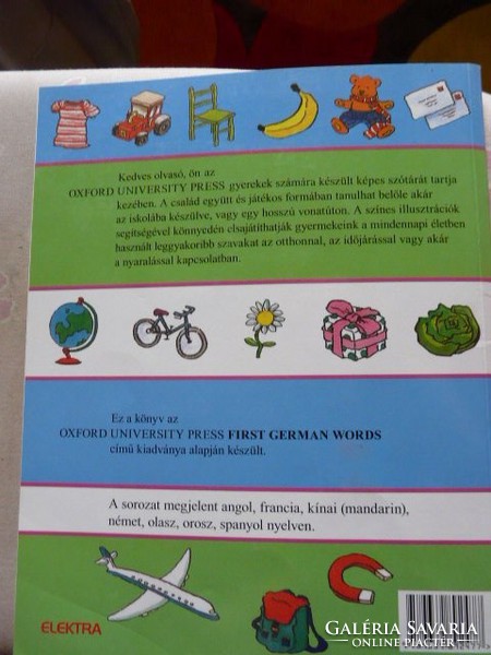 German language learning, illustrated children's dictionary Hungarian-German Oxford, recommend!