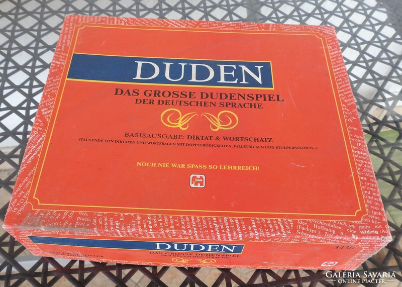 DUDEN társasjáték a német nyelv tanulásához