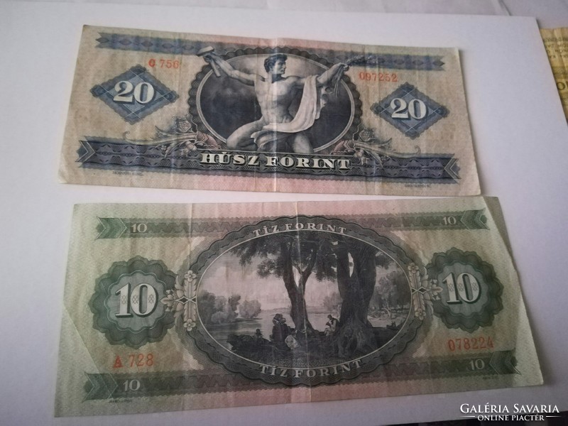 1969. 10 forint és 20 Forint LOT