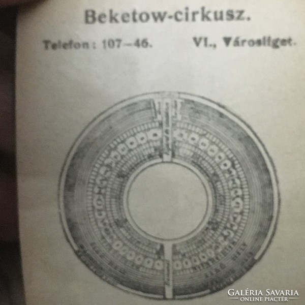 Zsebnaptár 1919 - Seidler Vilmos Budapest Szemere utca 2.