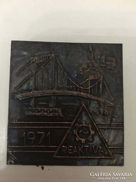 Elizabeth Bridge - reactive - mini electroplating from 1971