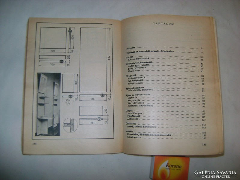 Sajátkezűleg - Petrovics: Lakberendezési tárgyak 1974