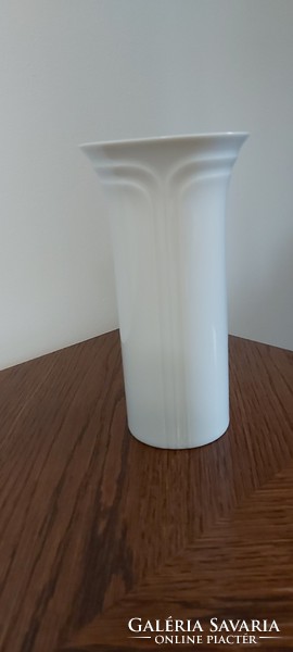 Snow white rare Rosenthal porcelain vase