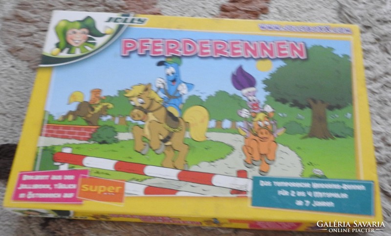 Horse race pferderennen jolly board game