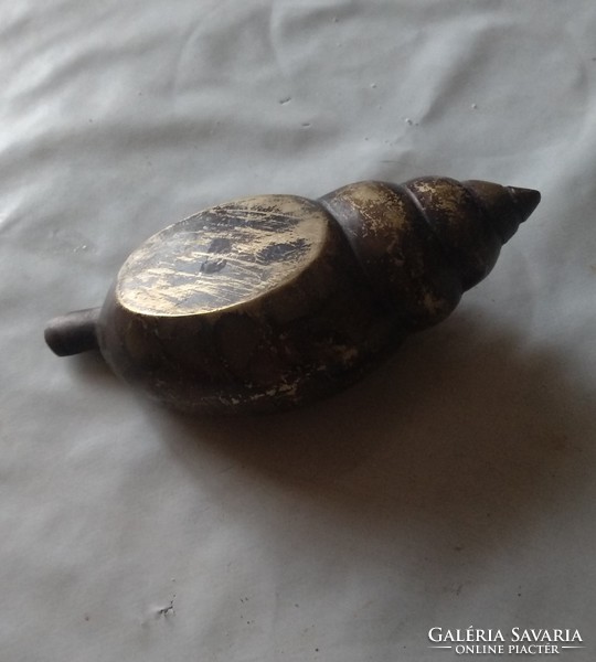 Bronze patina shell-shaped ashtray, recommend!