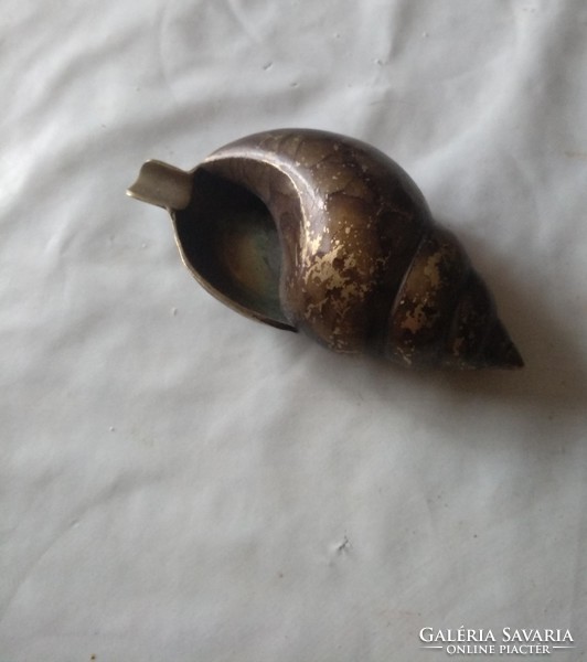 Bronze patina shell-shaped ashtray, recommend!