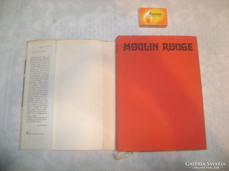 P. La Mure: Moulin Rouge - Toulouse életregénye - 1968