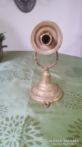 Rare antique, nautical copper, candle holder