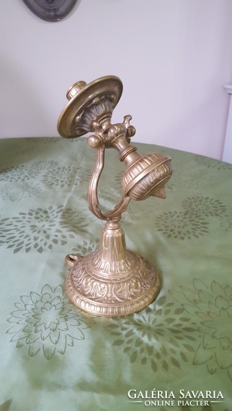 Rare antique, nautical copper, candle holder