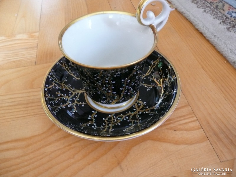 Pirken Hammer kávés csésze porcelán_Czechoslovakia_jelzett_számozott Kobalt  kávéscsésze