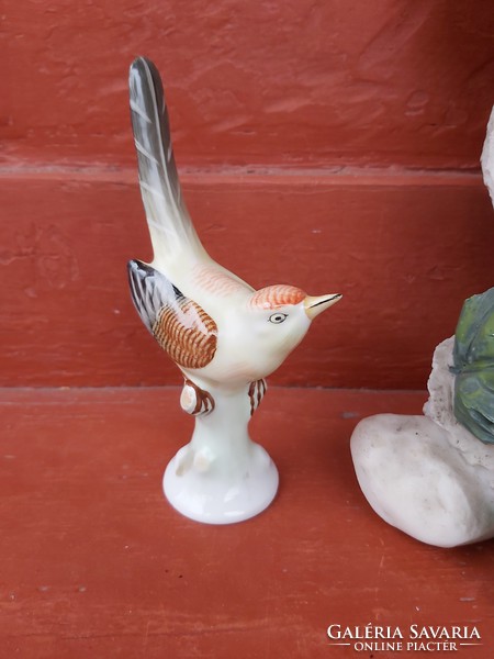 Ritkább Hollóházi madár, nipp, figura, porcelán, Gyűjtői darab
