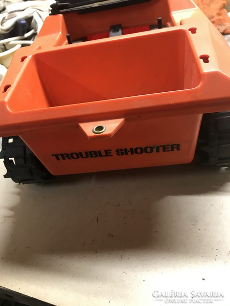 HASBRO Trouble shooter lánctalpas kétéltű játék autó, G.I. Joe 1974. hiányos