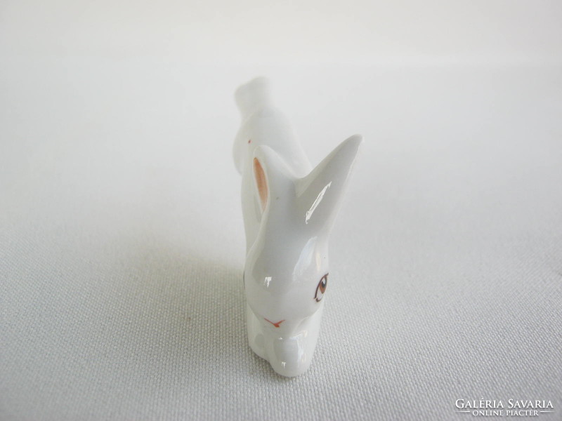 Rare Raven House porcelain jumping mini bunny