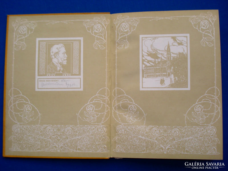 Art Nouveau Vienna photo album for the 60th anniversary of the reign of Francis Joseph (1908)