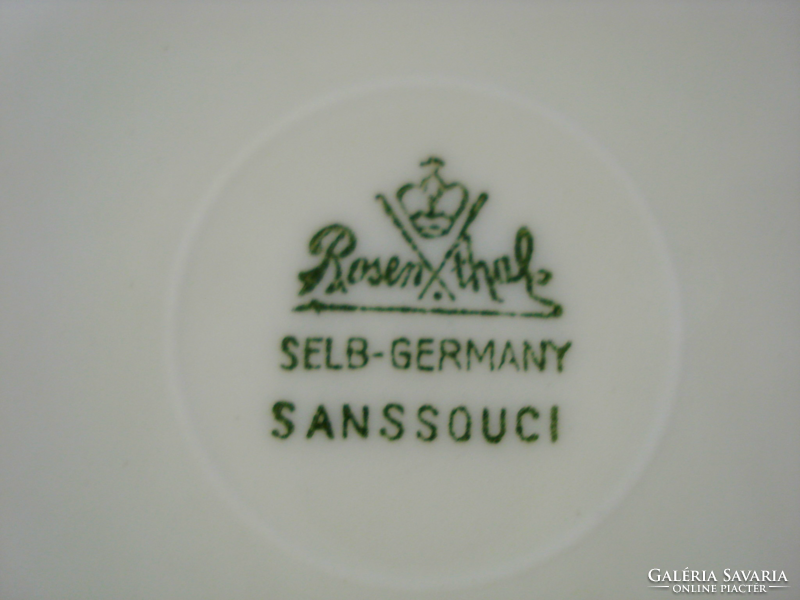 6db Rosenthal Sanssouci krémszínű kistányér