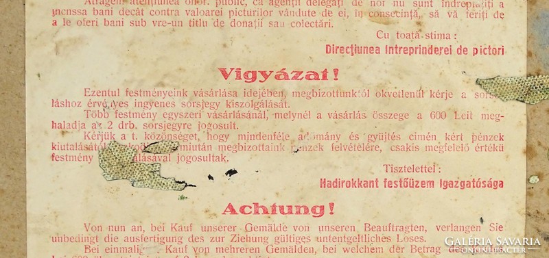 1C930 Magyar festő XX. század első fele: Asztali csendélet ~1926