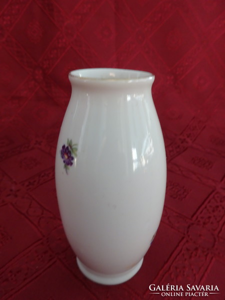 Hollóház porcelain vase, height 11.5 cm. He has!