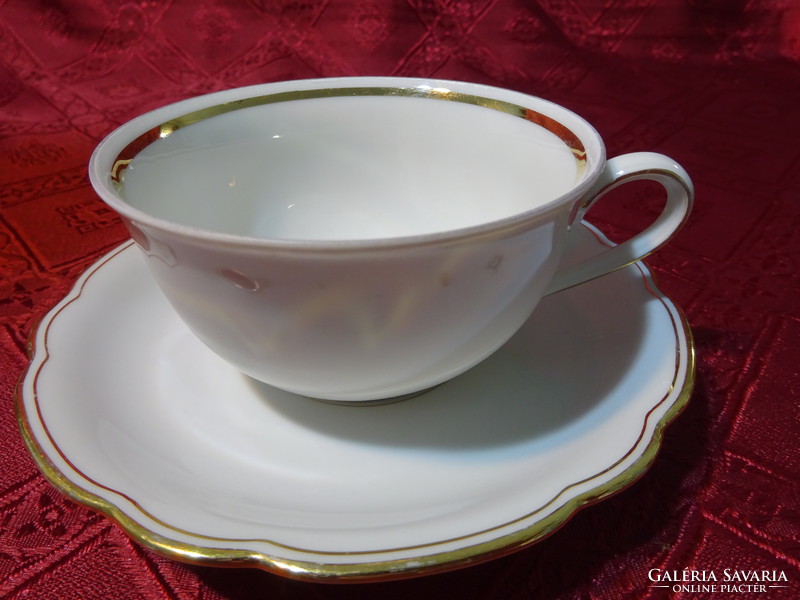 Inca seltmann weiden bavaria german porcelain teacup + placemat. He has!