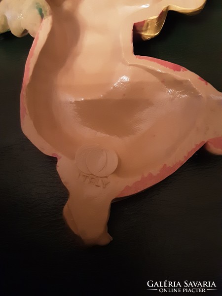 Bűbájos, nagy, Karácsonyi angyal, falra akasztható - 2 db