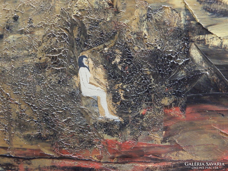 Ghyczy György, Királyok Völgye, olaj festmény