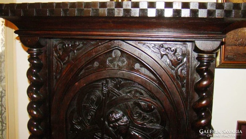 Renaissance writing cabinet