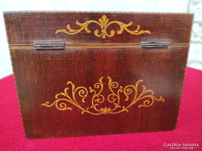 Antique Biedermeier wooden box, chest, box for beautiful special inlaid gifts, for collection