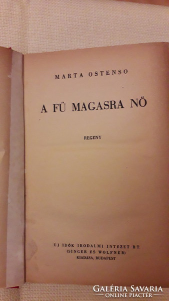  Martha Ostenso - A fű magasra nő - ( 1943 )