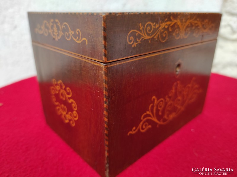 Antique Biedermeier wooden box, chest, box for beautiful special inlaid gifts, for collection
