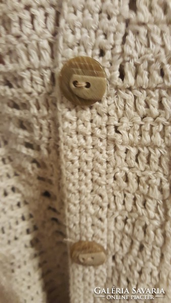 Crocheted women's cardigan