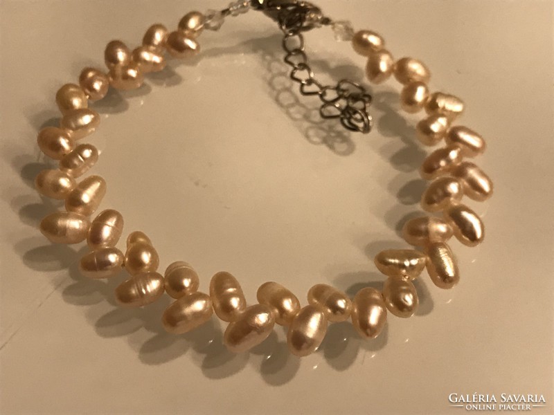 River pearl bracelet, 19 cm