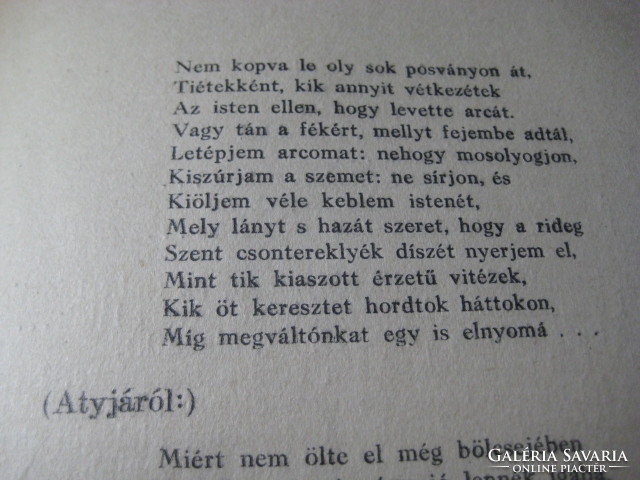 Az ismeretlen Madách , Tanulmány  írta Barta János   BP. 1931. Lőrinc Ernő , Bizományos Könyvkiadó