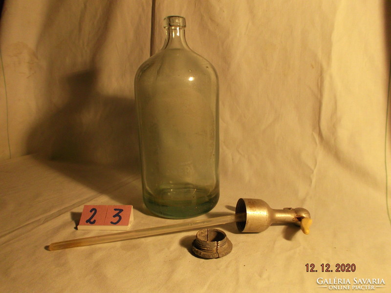 Old soda bottle - dropper - / ---23---