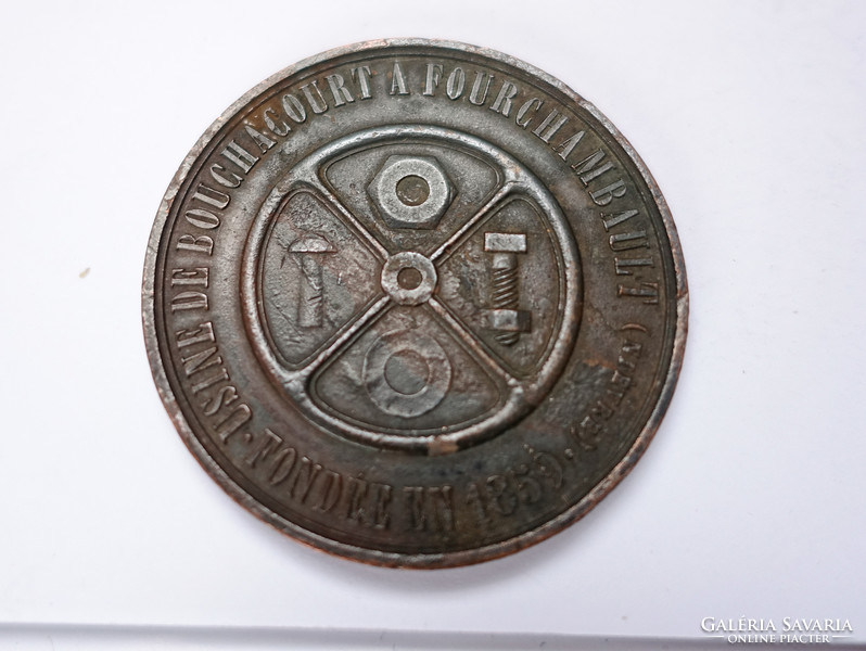 French commemorative medal 1859-1860.
