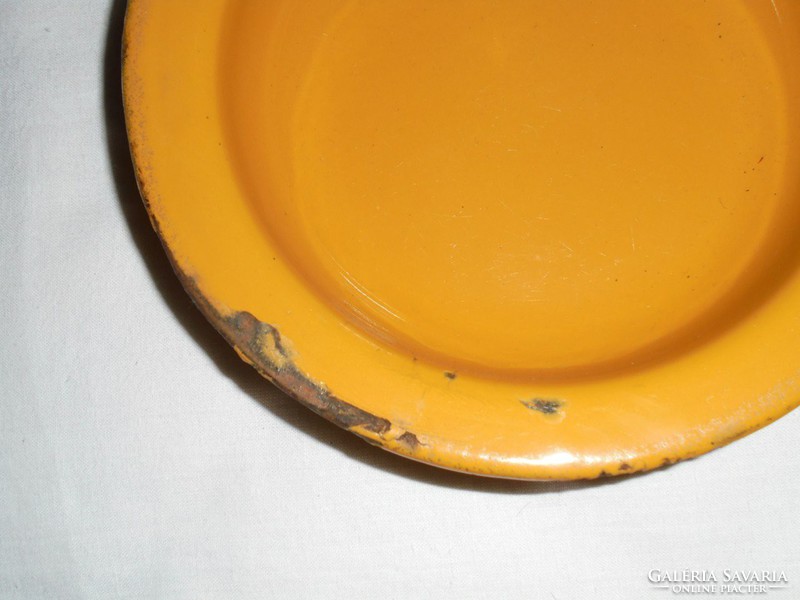 Retro zománcozott óvodai gyerek tányér - 1960-as évekből