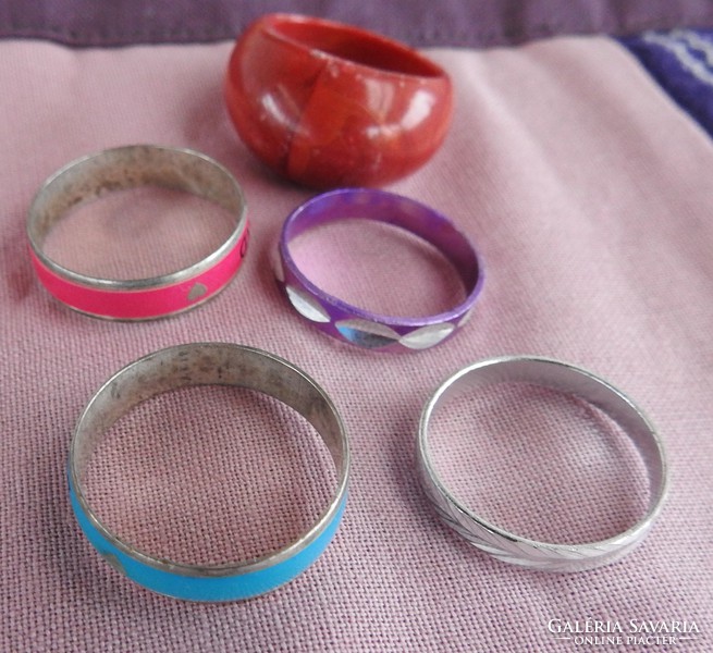 Ring set - sold together (thinner ones are for new ones)