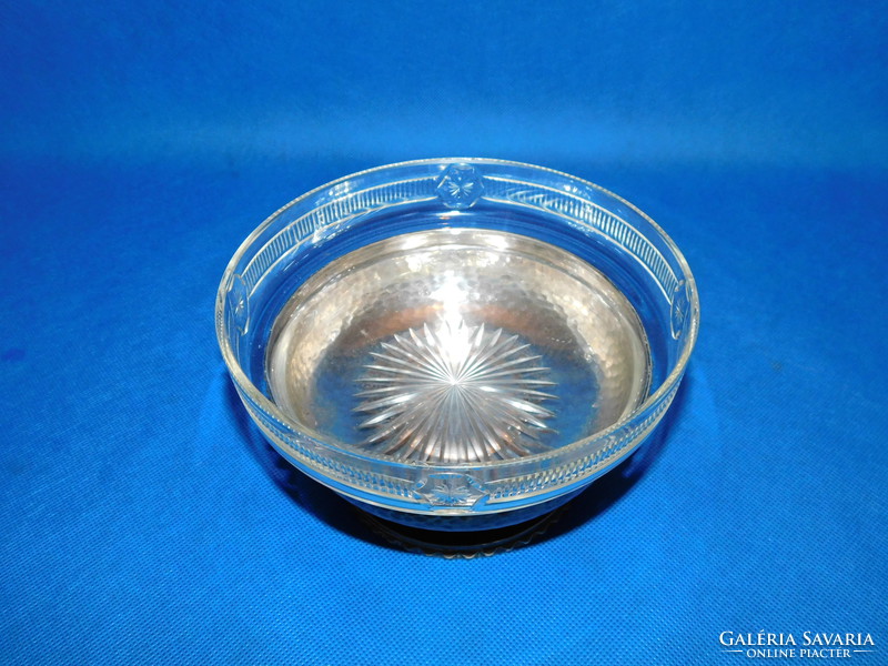 Silver serving glass with insert 292 g