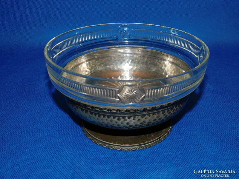 Silver serving glass with insert 292 g